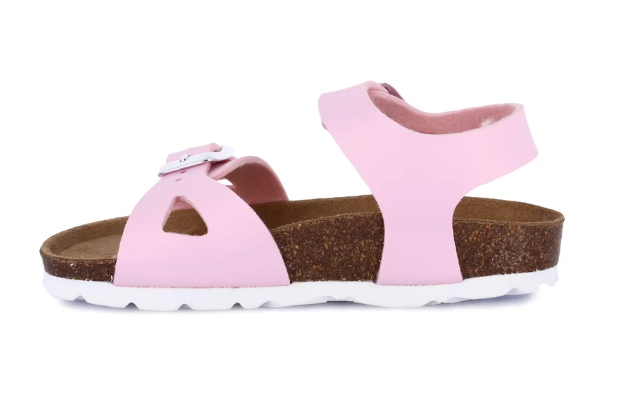 Sandalo doppia fascia | JUNIOR SB1569 - ROSA | Grünland Junior