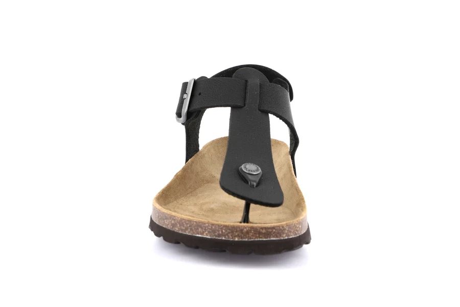 Men's Flip Flop Sandal | BOBO SB1573 - BLACK | Grünland