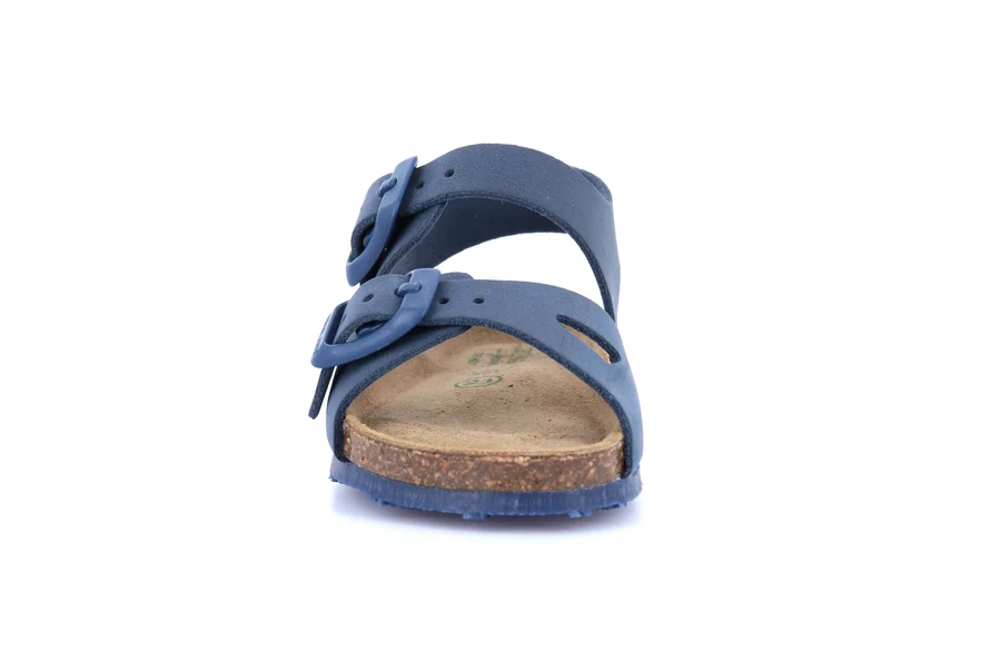 First steps sandal with double buckle | AFRE SB1800 - BLUE | Grünland Junior