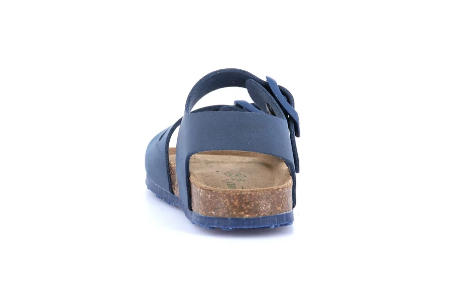 First steps sandal with double buckle | AFRE SB1800 - BLUE | Grünland Junior