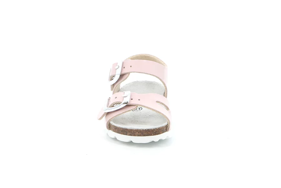 Sandale aus Lackleder für Kinder | ARIA SB1828 - ROSE | Grünland Junior