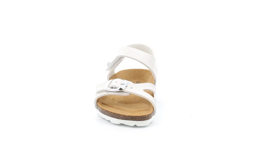 Sandalo perlato da bambina | LUCE SB1830 - PERLA | Grünland Junior