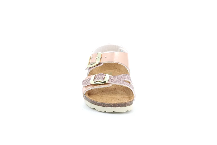 Sandalo con fibbie cangianti | LUCE SB2124 - CIPRIA | Grünland Junior