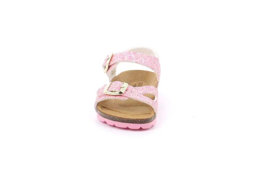Sandalo bimba in glitter | LUCE SB2129 - ROSA | Grünland Junior