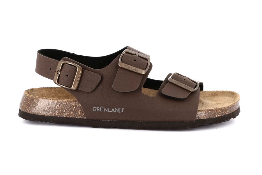 Sandal in Cork for Men | BOBO SB3645 - MOGANO | Grünland