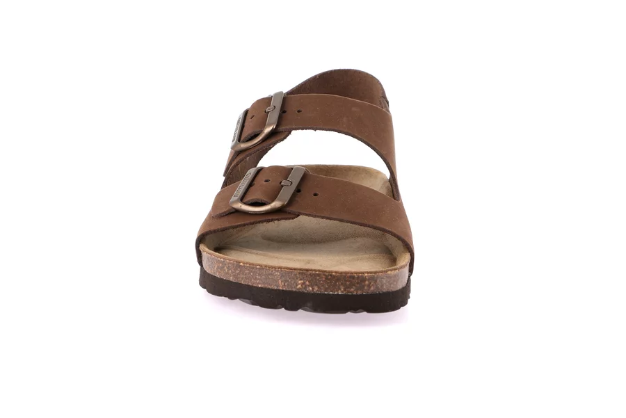 Nubuck Double-Buckle Sandal | BOBO | Grünland ® Official Store