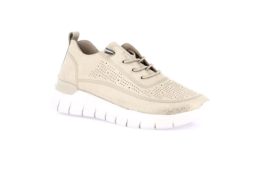 Super lightweight sneaker | SACE SC0194 - BEIGE-METAL | Grünland