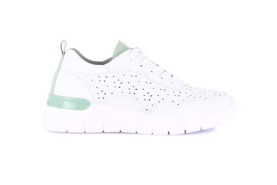 Super lightweight sneaker | SACE SC0196 - BIANCO-MENTA | Grünland