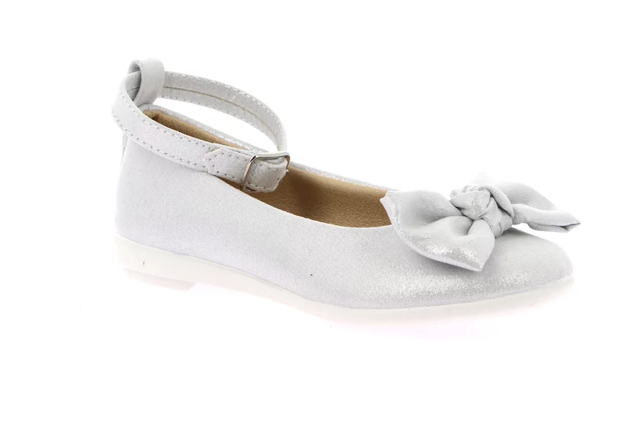 Ballerina with bow and band SC2144 - SILVER | Grünland Junior