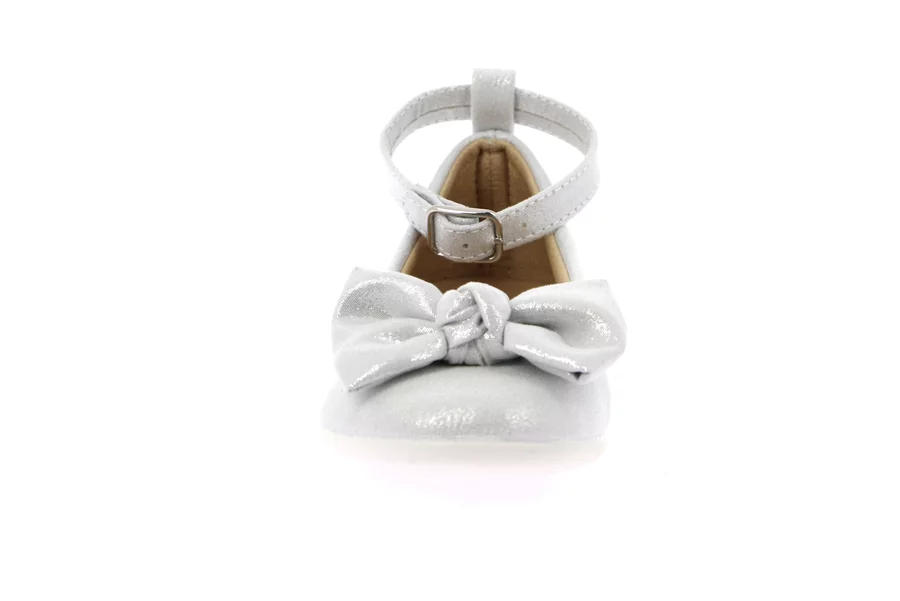 Ballerina with bow and band SC2144 - SILVER | Grünland Junior