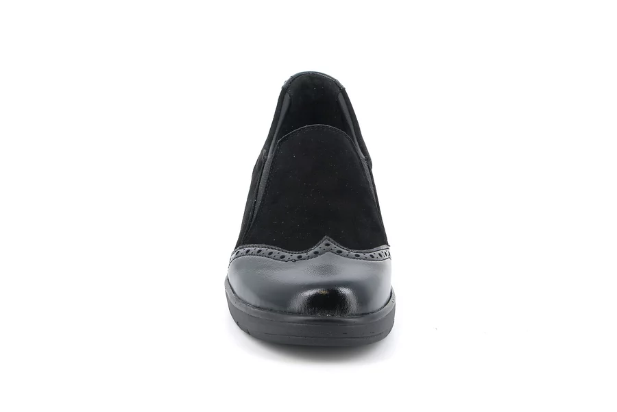 Sneaker comfort | NETA SC2866 - NERO-NERO | Grünland