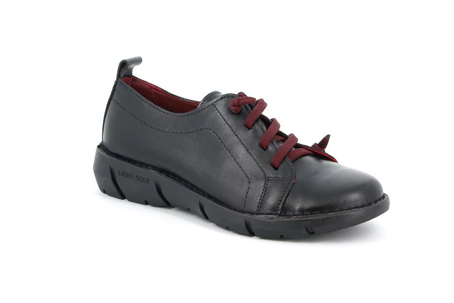 Sneaker con lacci elastici | KART SC2885 - NERO | Grünland