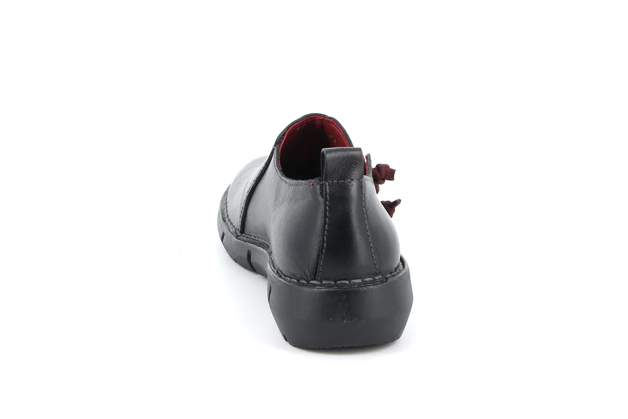 Slip on in leather | KART SC2887 - BLACK | Grünland