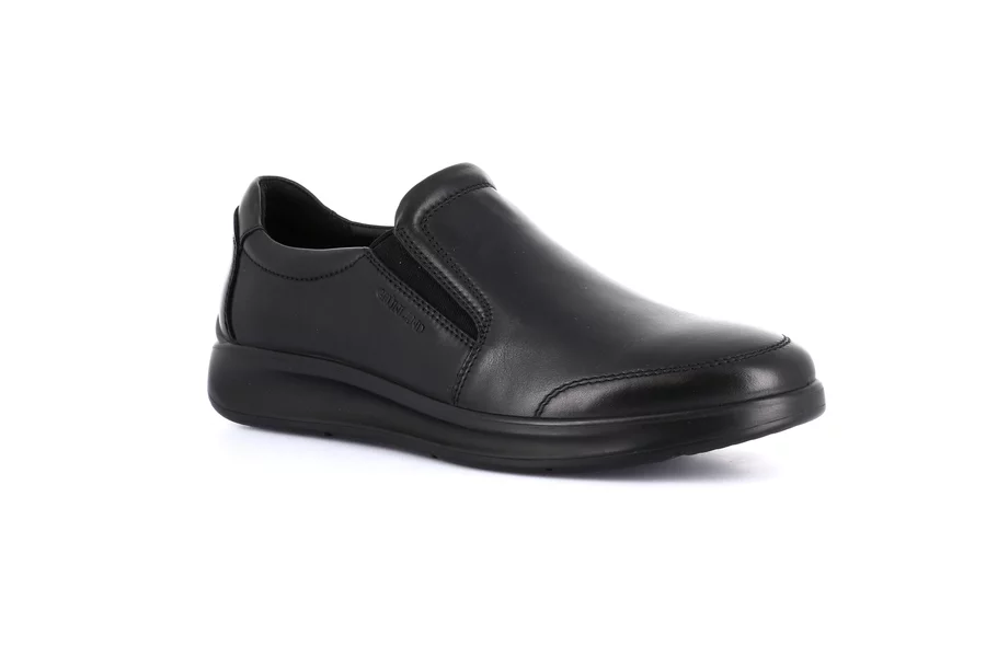 Herren Leder Slip-on SC2957 - SCHWARZ | Grünland