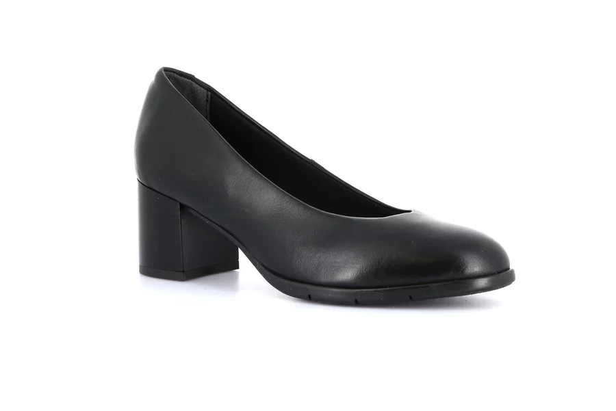 Décolleté with light heel | AMMA SC4122 - BLACK | Grünland