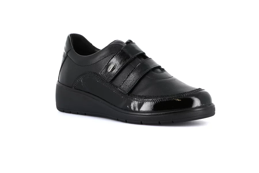 Sneaker Comfort | NETA SC4209 - BLACK | Grünland