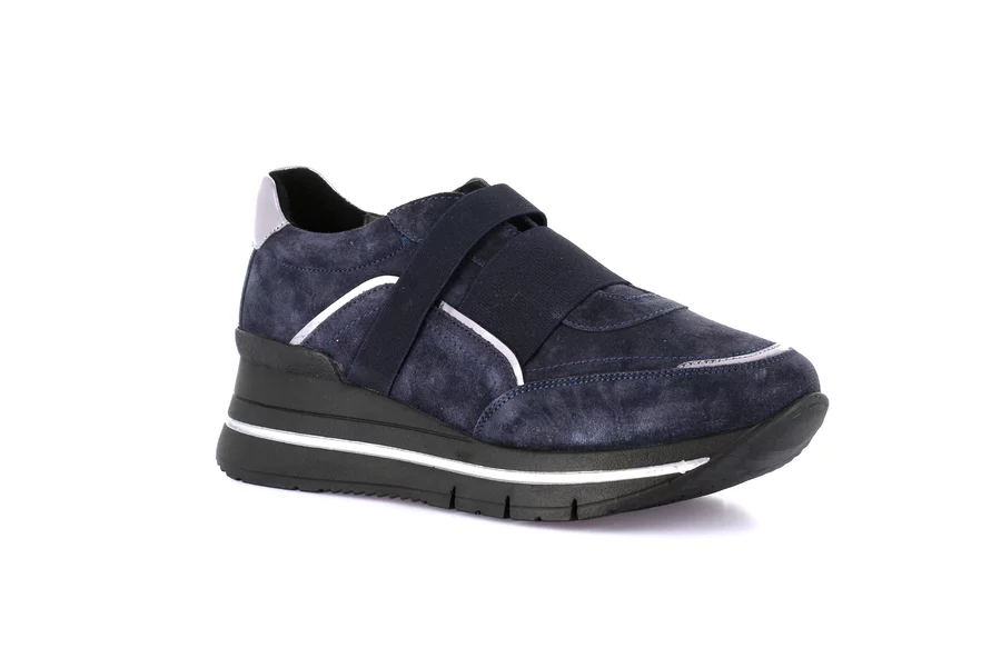 Voluminöser City Sneaker | SHAF SC4320 - BLAU | Grünland