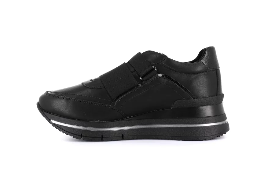 Voluminous city sneaker | SHAF SC4321 - BLACK | Grünland