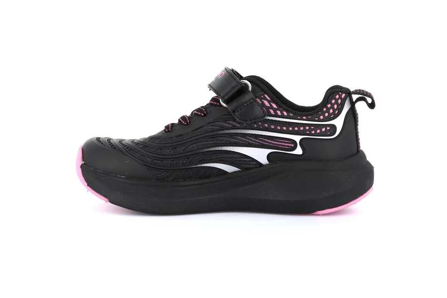 Sneaker super leggera | TIRS SC4337 - NERO-FUXIA | Grünland Junior