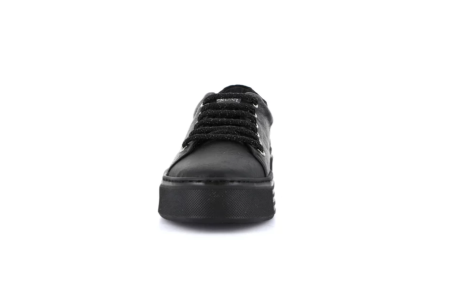 Urbaner Sneaker mit Plateau | STAC SC4338 - SCHWARZ | Grünland