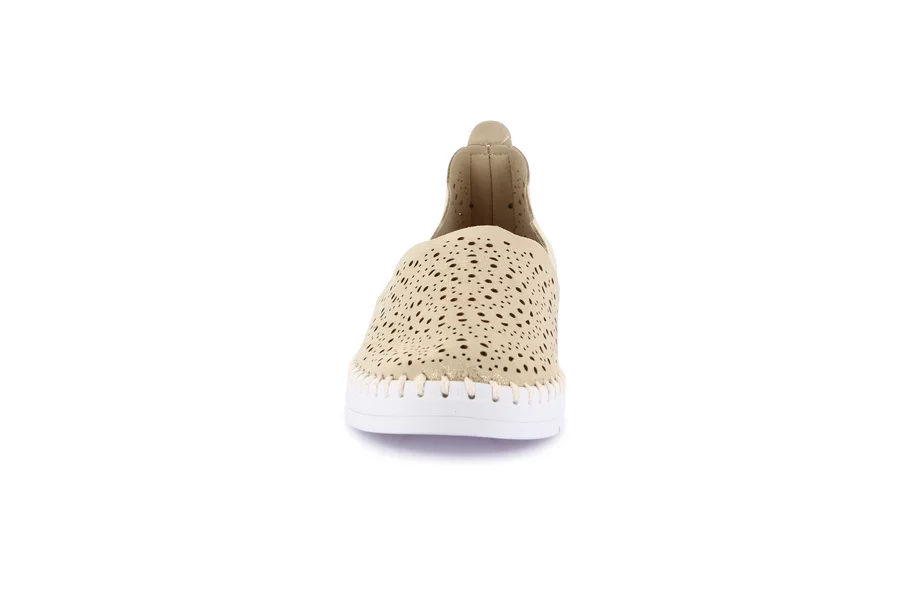 Slip on super leggera | SAVI SC4382 - BEIGE-METAL | Grünland