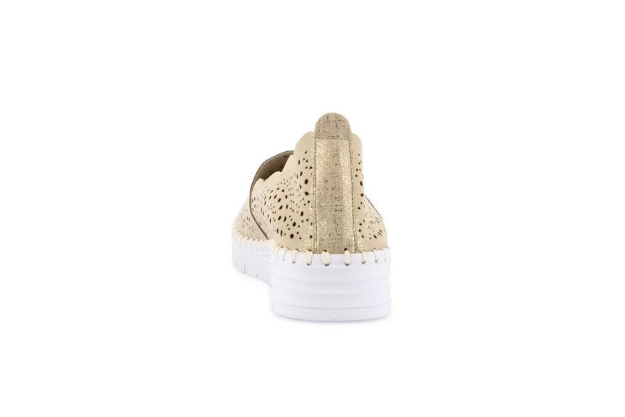 Slip on super leggera | SAVI SC4382 - BEIGE-METAL | Grünland