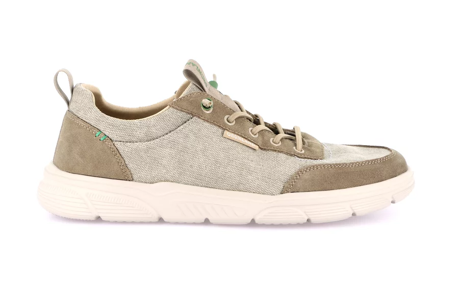 Sporty shoe with elastic laces | BITT SC4577 - BEIGE | Grünland