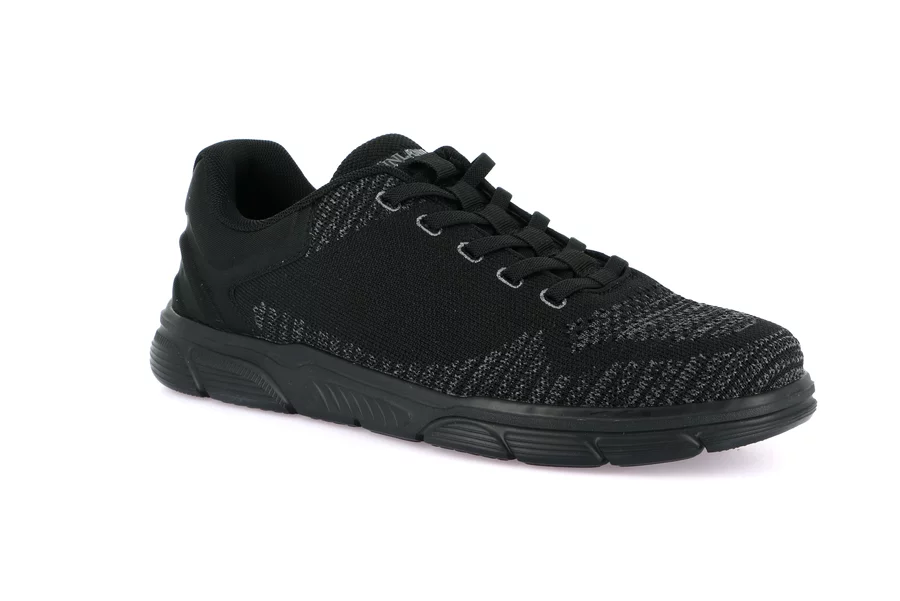 Men's Textile Sneakers | BITT SC4580 - BLACK | Grünland