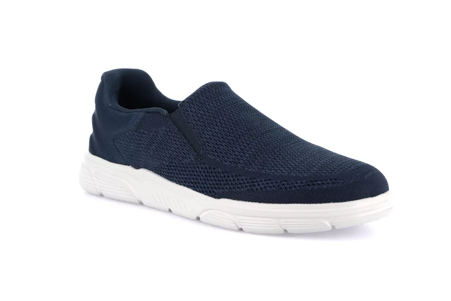 Men's fabric Slip-on | BITT SC4581 - BLUE | Grünland