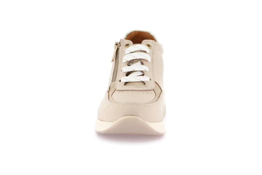 Sneaker with wedge | SIFI SC4629 - BEIGE | Grünland