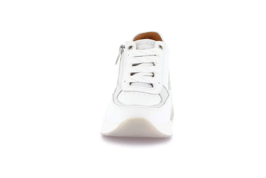 Sneaker with wedge | SIFI SC4629 - WHITE | Grünland