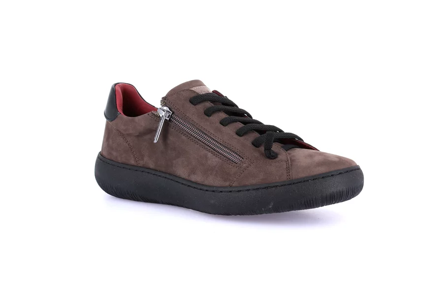 Sneaker in pelle con zip | IMOD