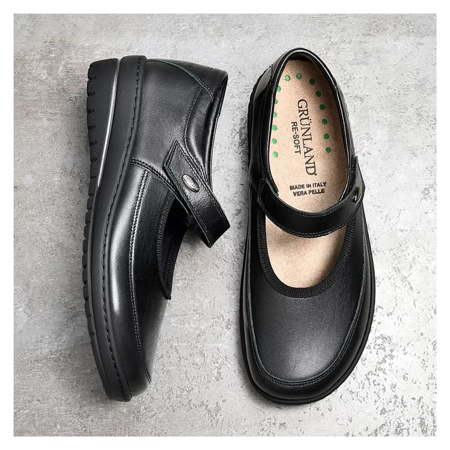 Sneaker comfort | NILE SC5389 - NERO | Grünland