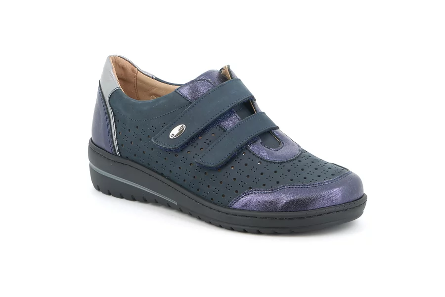 Komfort Schuh | NILE SC5434 - BLAU | Grünland