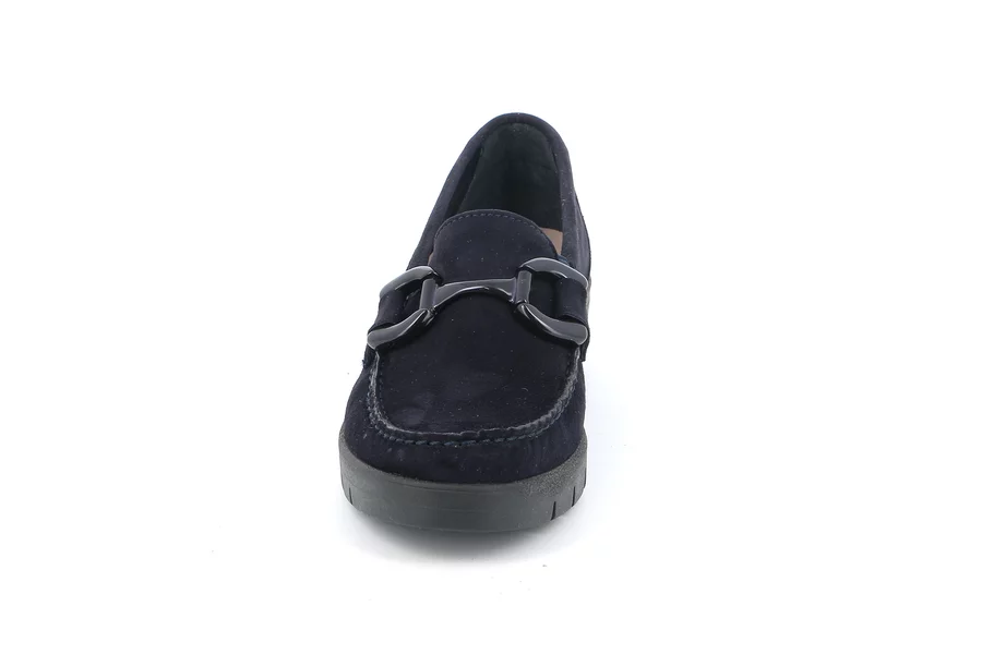 Slip on in suede | TAFA SC5584 - BLUE | Grünland