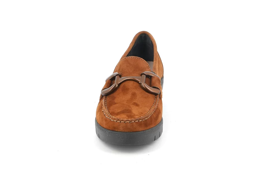 Slip on in suede | TAFA SC5584 - CUOIO | Grünland