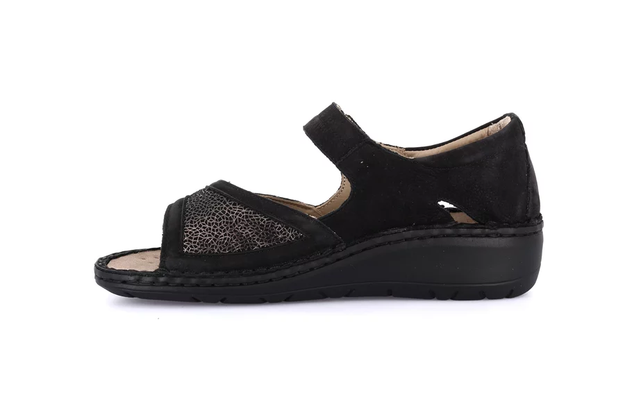 Scarpa aperta comfort | NESI SC5635 - NERO | Grünland