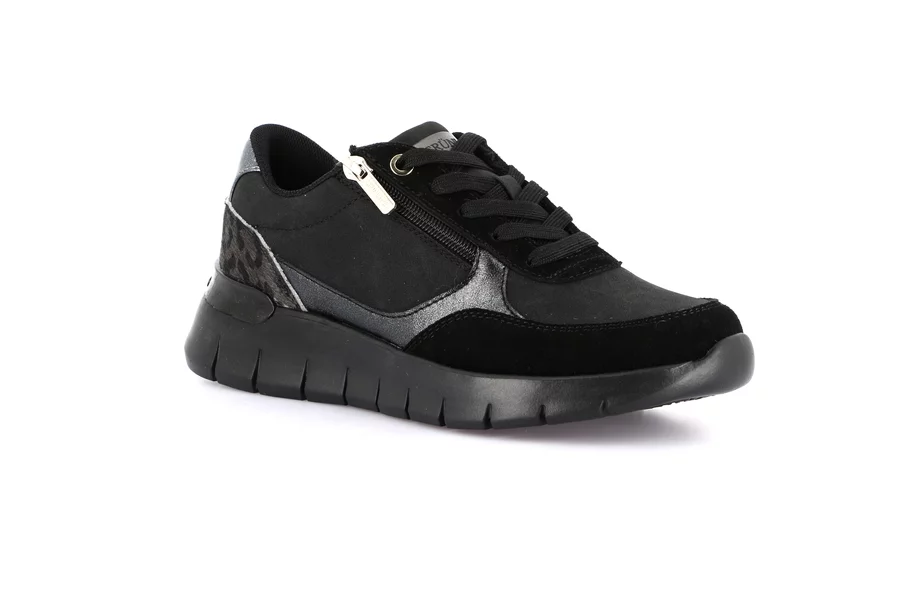 Extraleichte Sneaker mit Animal-Print-Detail | SACE