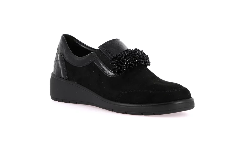Slip on comfort con patch brillantinato | NETA