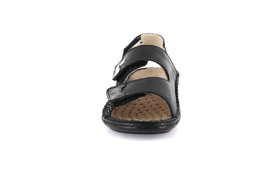 Comfort sandal | DAMI SE0147 - BLACK | Grünland