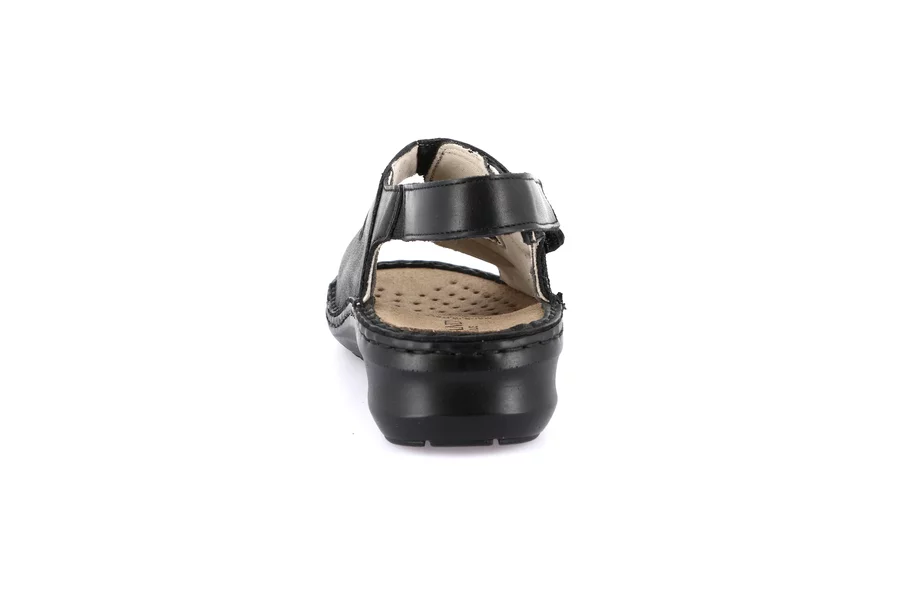 Comfort sandal | DAMI SE0147 - BLACK | Grünland