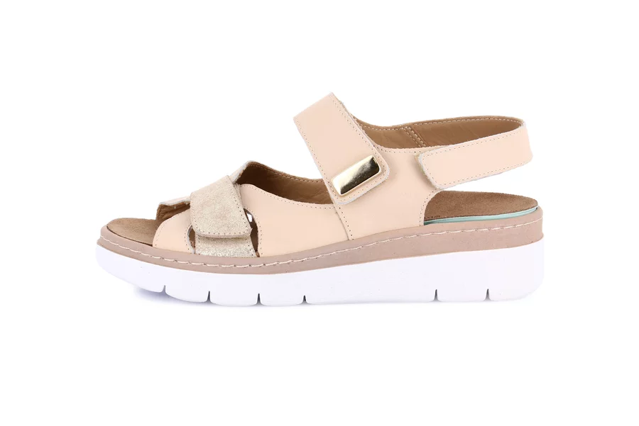 Komfort-Sandalen | MOLL SE0148 - CORDA | Grünland