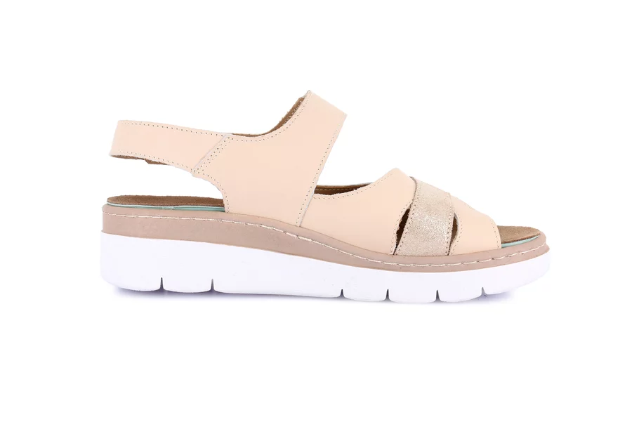 Komfort-Sandalen | MOLL SE0148 - CORDA | Grünland
