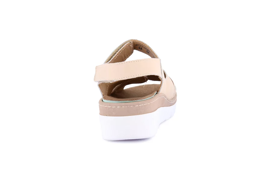 Komfort-Sandalen | MOLL SE0148 - CORDA | Grünland