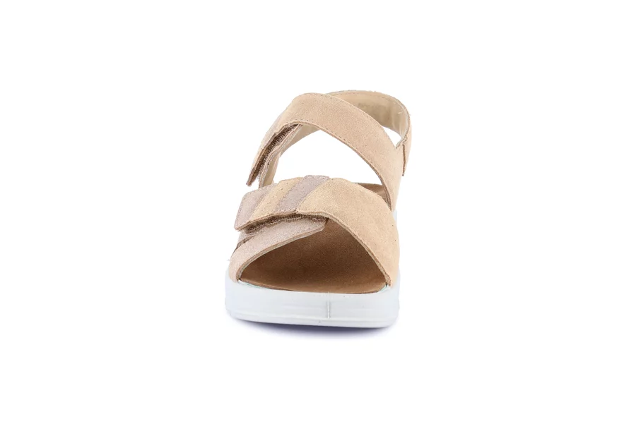 Sandalo comfort con leggera zeppa | DIDA SE0149 - CORDA | Grünland