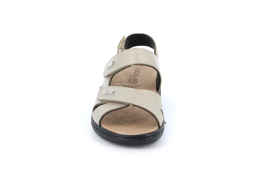 Sandalo comfort | ESSI SE0214 - PLATINO | Grünland