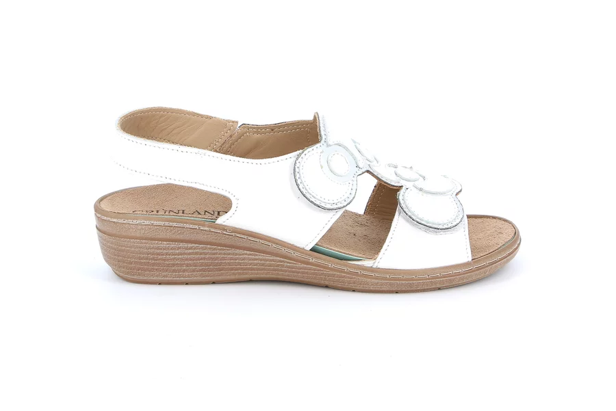 Comfort sandal | ESSI SE0215 - WHITE | Grünland