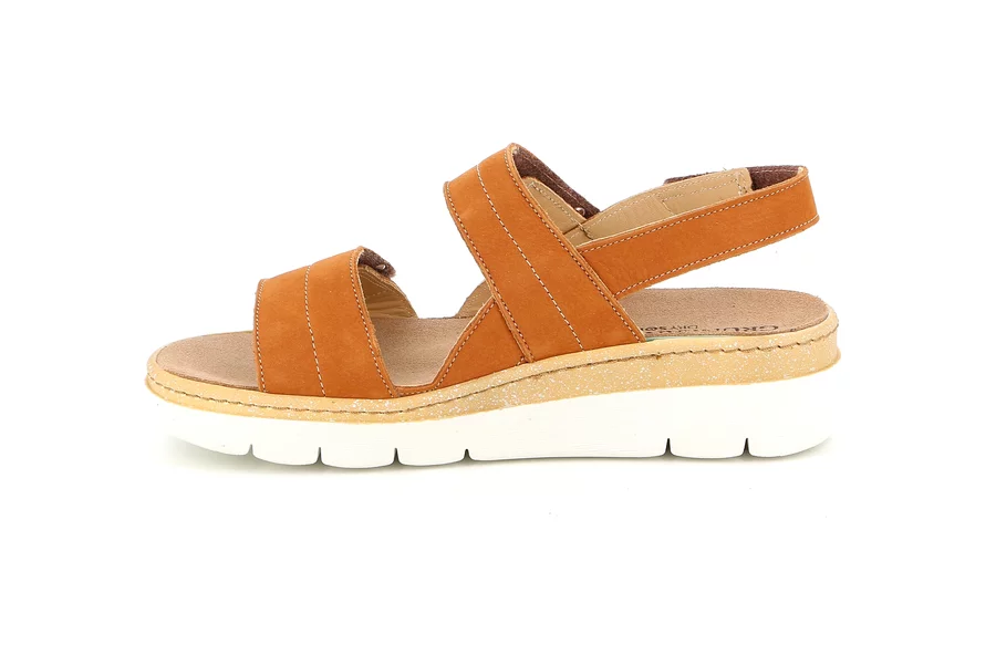 Sandalo comfort | MOLL SE0450 - CUOIO | Grünland