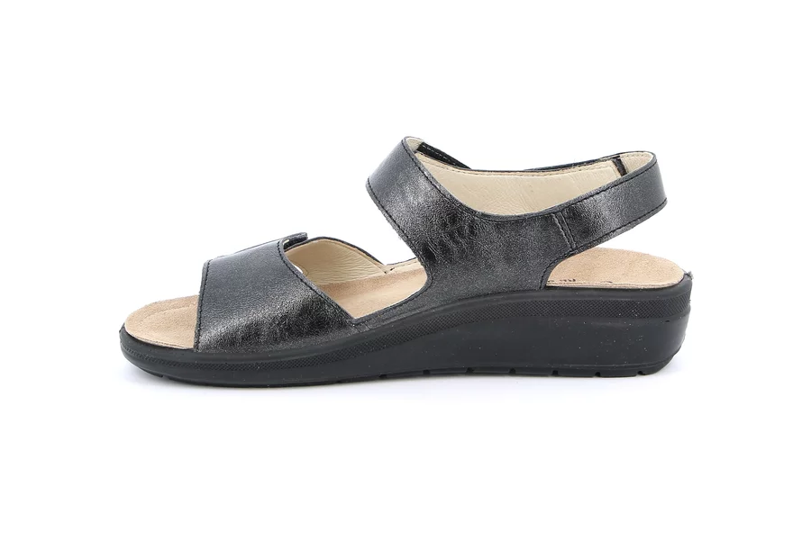 Sandalo comfort | DABY SE0504 - NERO | Grünland