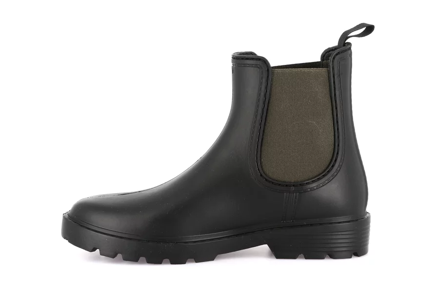 Wasserdichte Stiefelette SP2375 - NERO-KAKI | Grünland